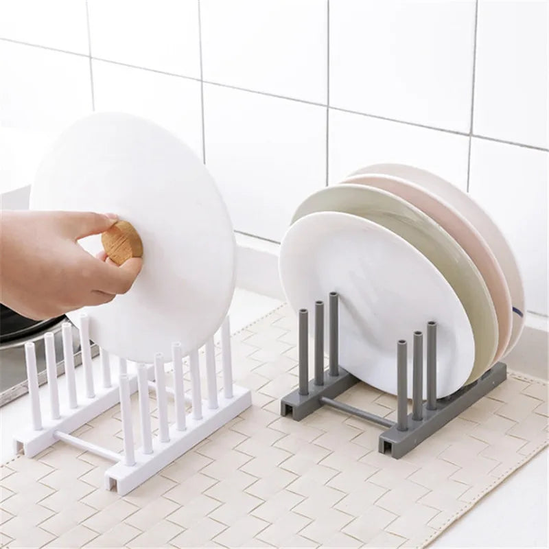 Soporte de cocina inoxidable para tapas, cucharas y platos – Multifunción