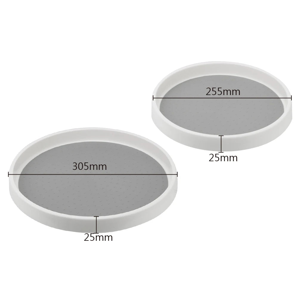Bandeja Giratoria de Cocina – Organizador Giratorio para Especias y Condimentos