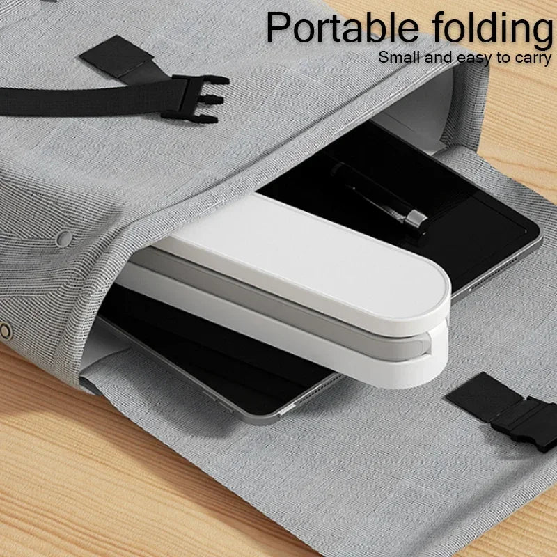 Lámpara LED de escritorio plegable con luz regulable y carga USB