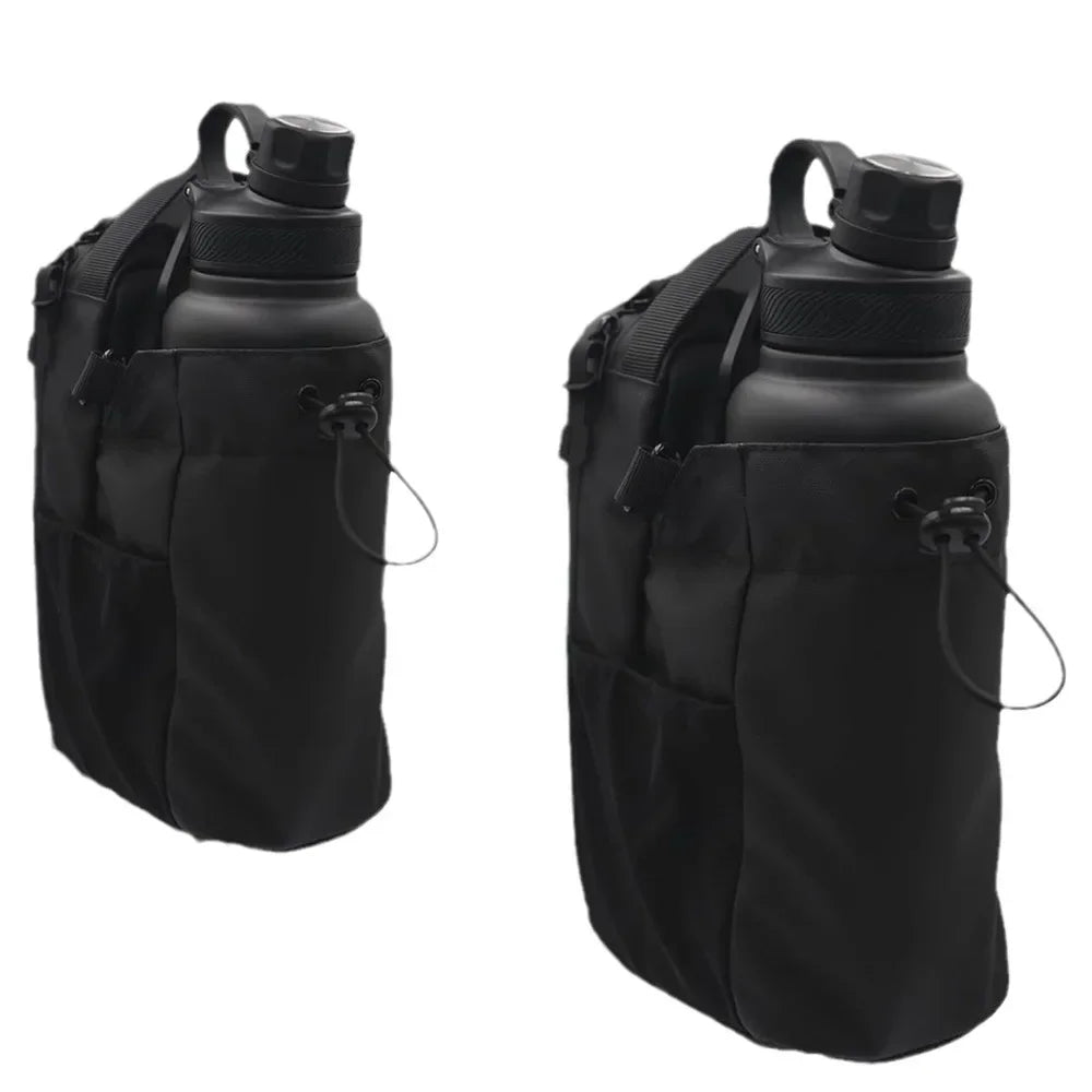 Bolsa bandolera magnética para botellas – Ideal para gimnasio y viajes