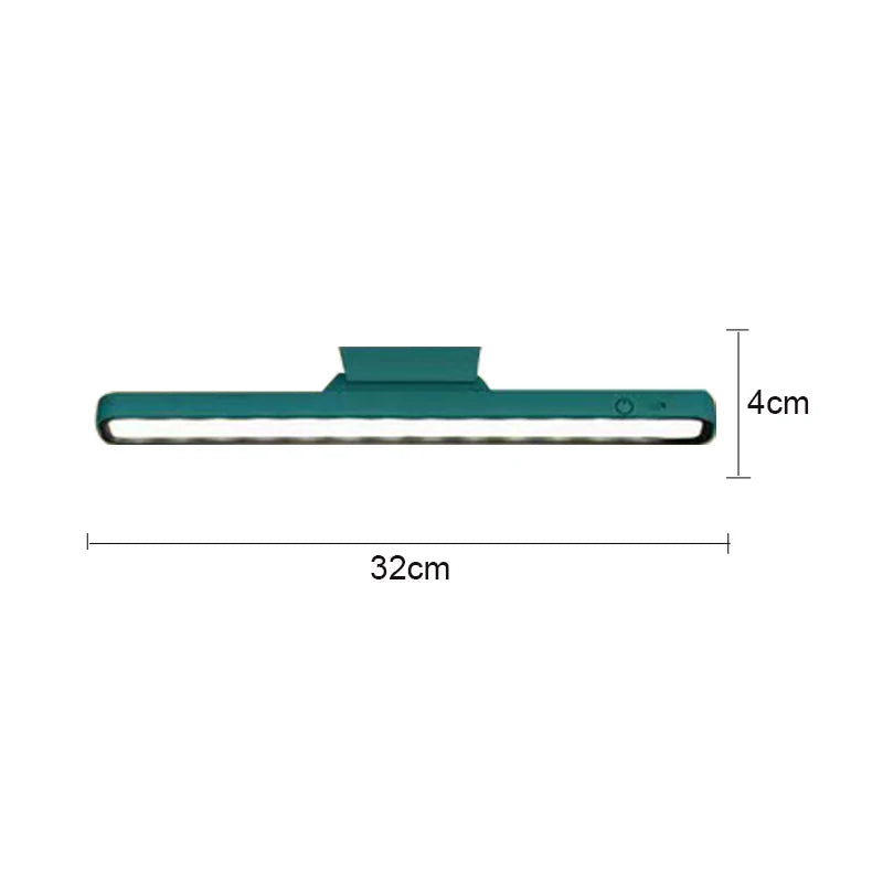 Lámpara de Escritorio LED Magnética Recargable USB – Luz Regulable 3 Tonos