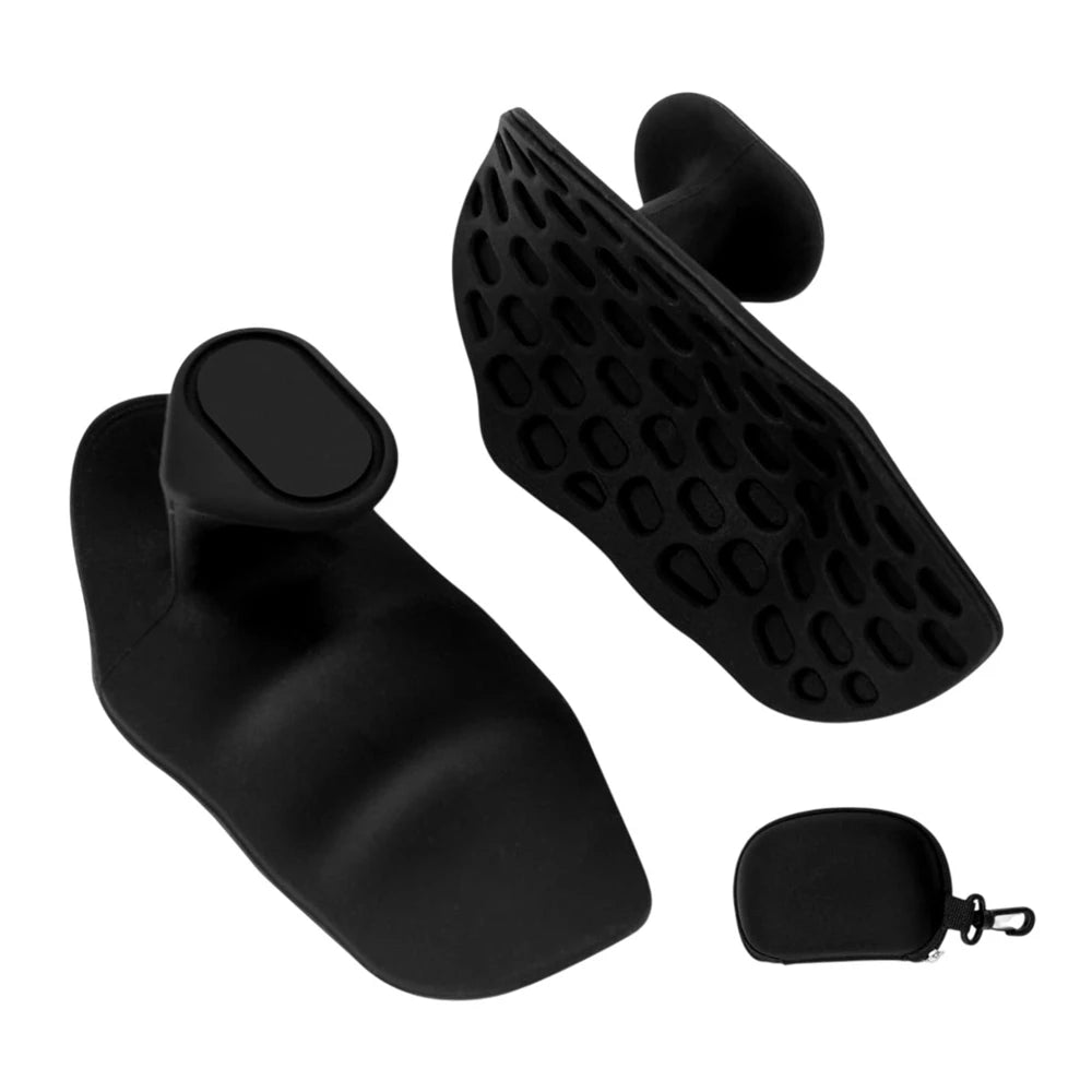 Guantes de gimnasio antideslizantes con agarre de silicona para pesas