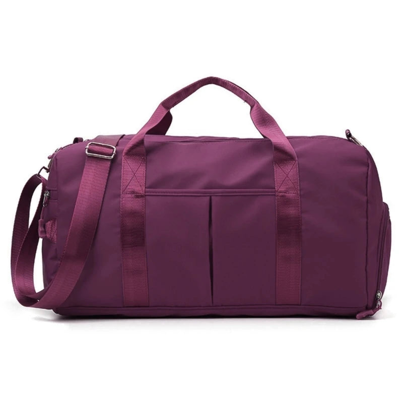 Bolsa de gimnasio para mujer con compartimento para zapatos – Yoga y viaje