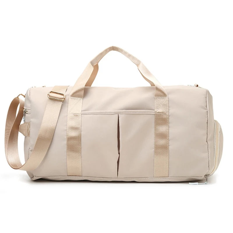Bolsa de gimnasio para mujer con compartimento para zapatos – Yoga y viaje