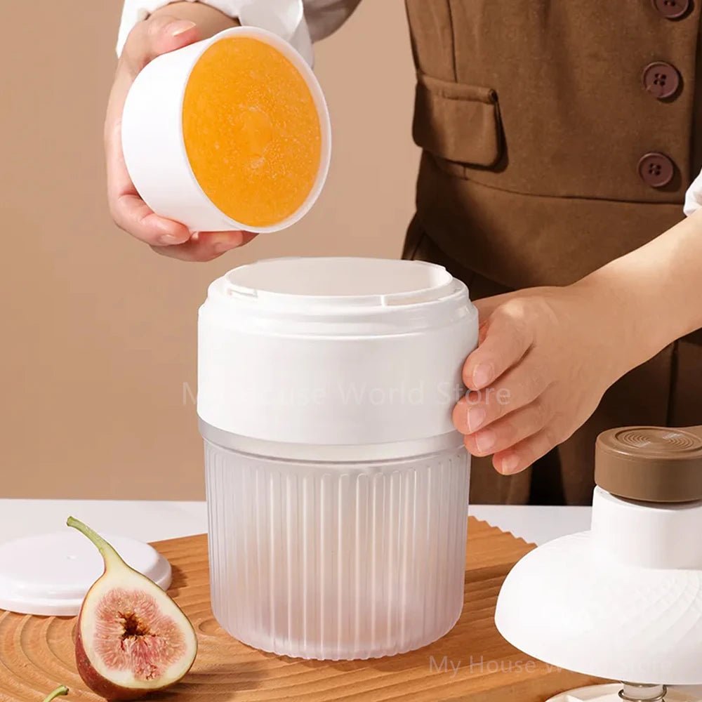 Mini Trituradora de Hielo Manual Portátil – Ideal para Granizados y Batidos Caseros