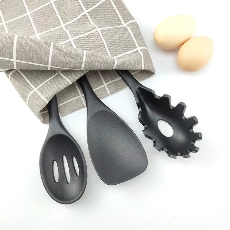 Juego de utensilios de cocina de silicona 10 piezas resistentes al calor