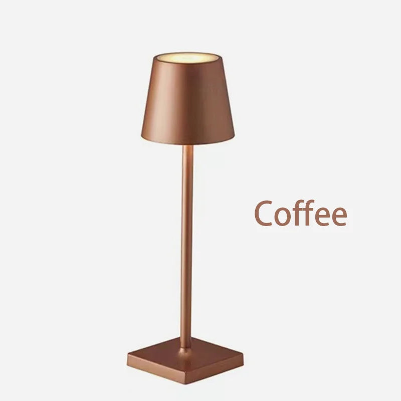 Lámpara LED de Escritorio Recargable USB – Táctil, Regulable y Decorativa