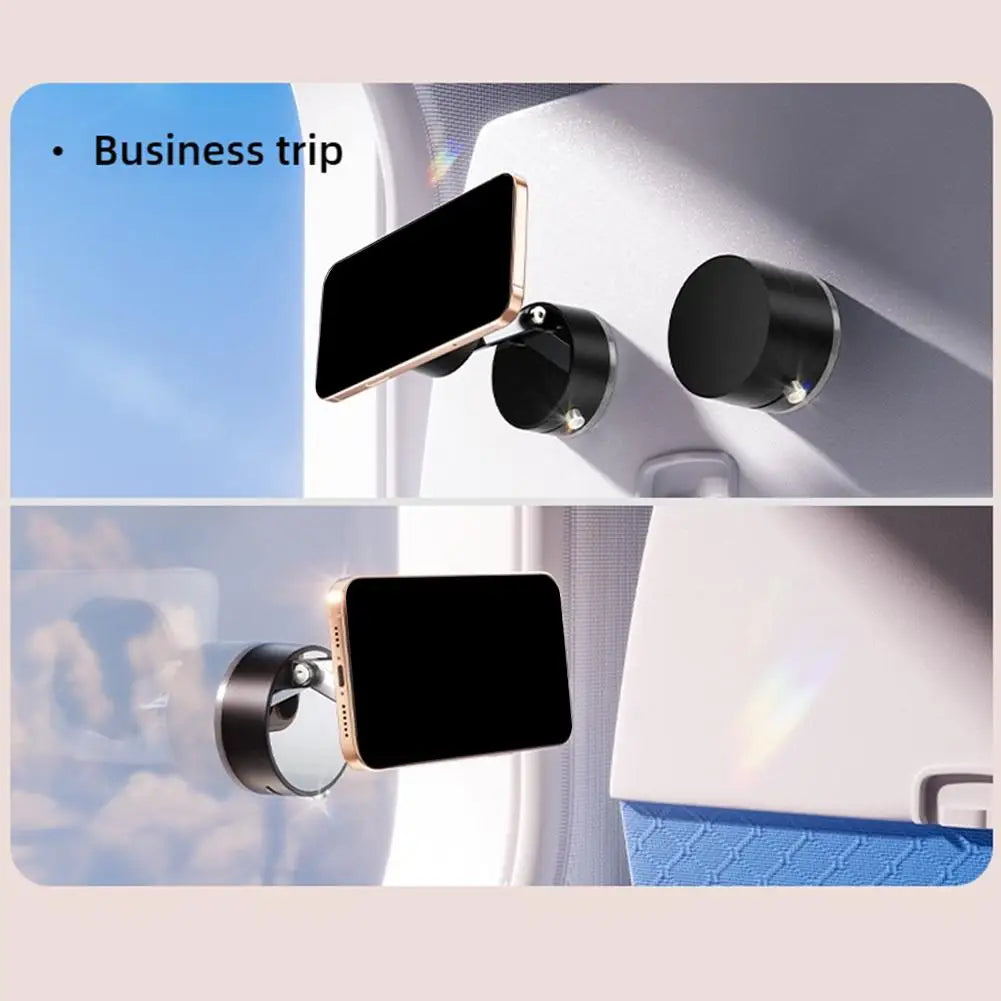 Soporte Magnético para Móvil con Ventosa de Doble Cara Ideal para Coche y Escritorio