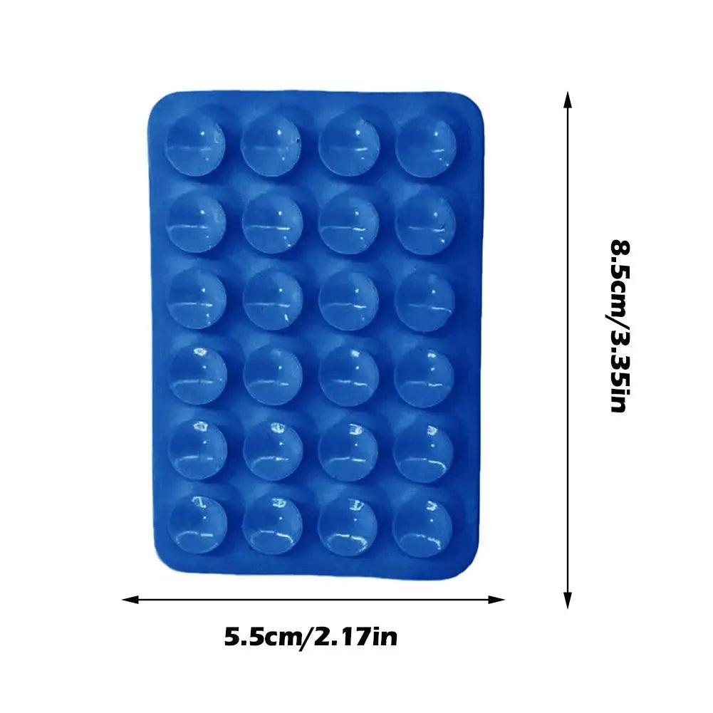 Soporte de Pared con Ventosa Antideslizante para Móvil, Silicona Multifuncional