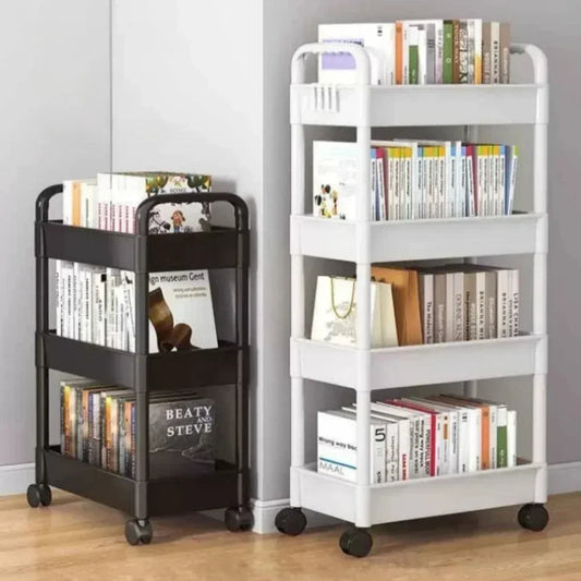 Carrito organizador de cocina con ruedas – Estantería móvil multifuncional hogar